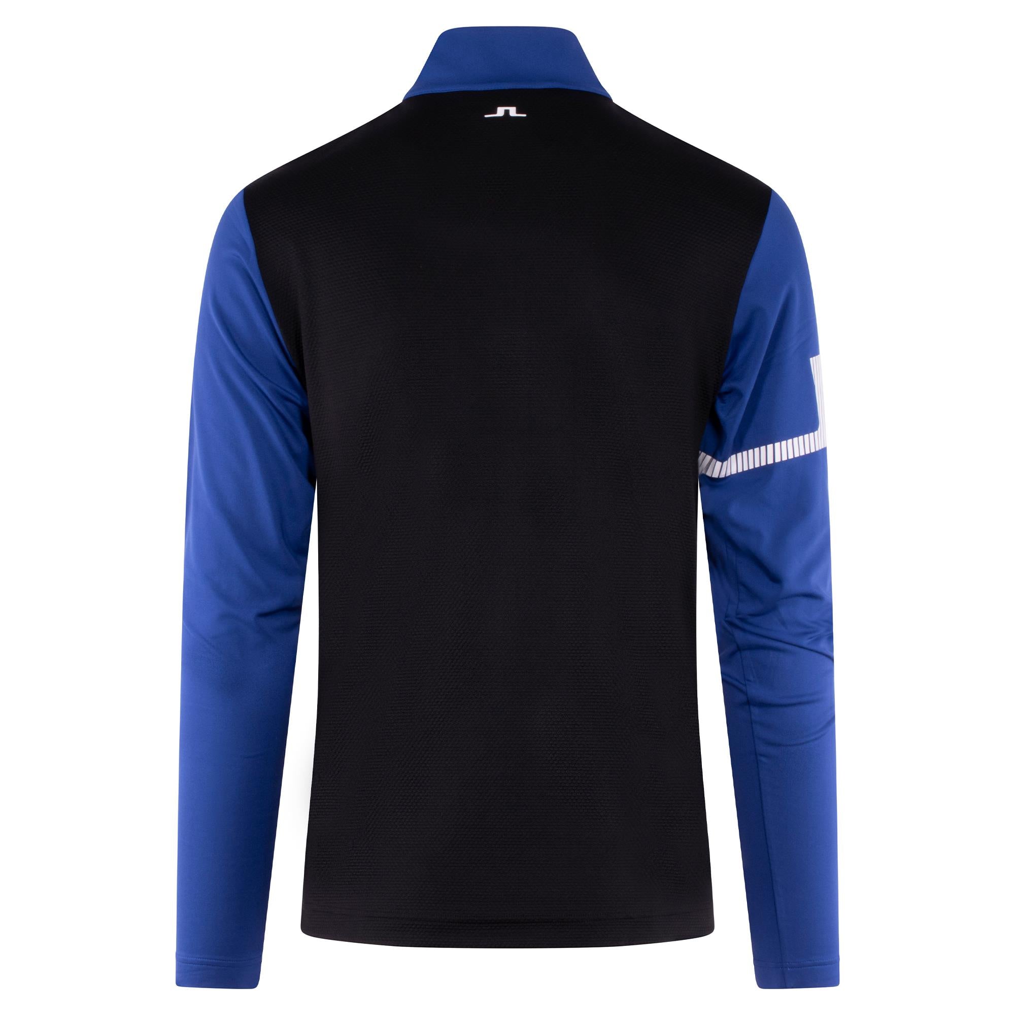 J Lindeberg Heath Strike Mens Golf Mid Layer Clematis Blue